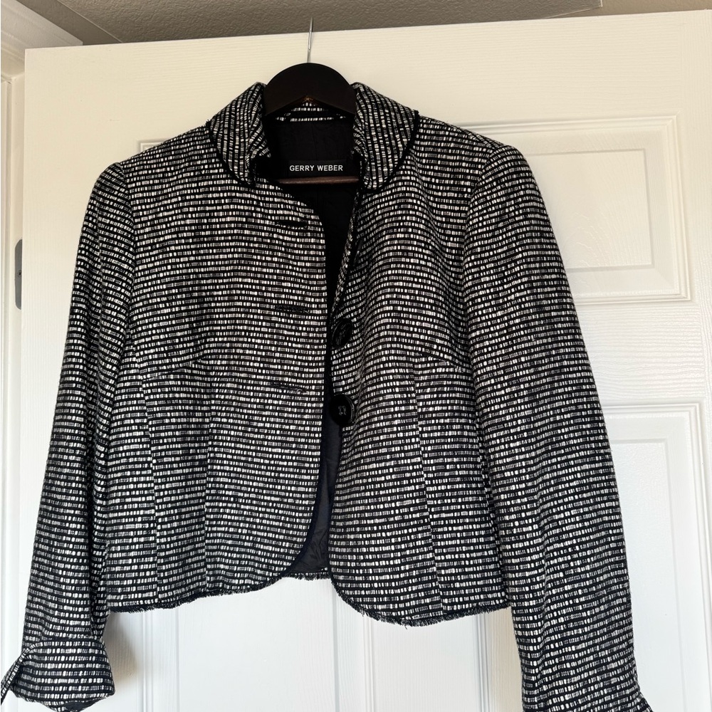 Gerry Weber Black and White Women's Jacket